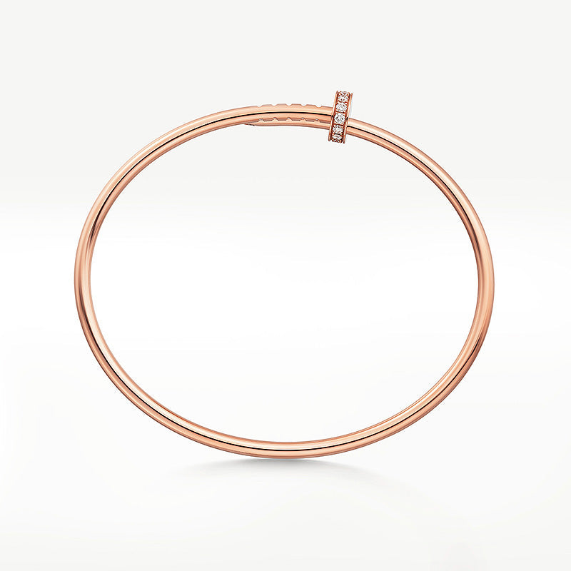 [⭐Novea]JUSTE BRACELET 2.5MM DIAMONDS