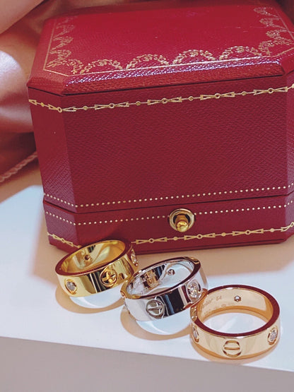 [⭐Novea]Three-Diamond Ring