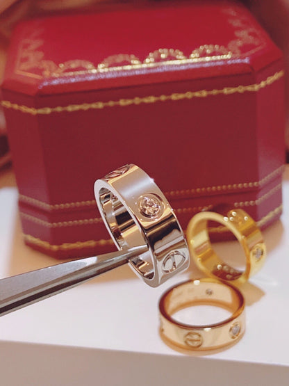 [⭐Novea]Three-Diamond Ring