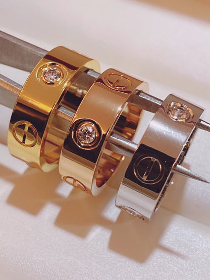[⭐Novea]Three-Diamond Ring