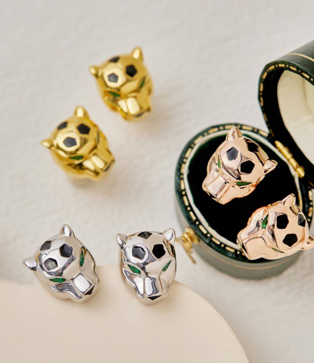 [⭐Novea]CHRRTAH-PRINT STUD EARRINGS, THREE COLORS