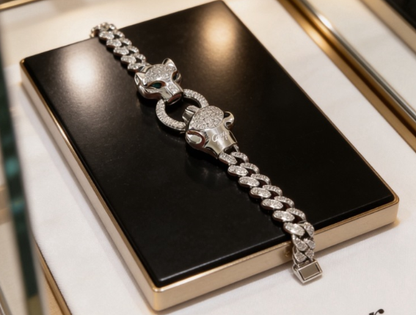 [⭐Novea] DOUBLE PANTHER BRACELET