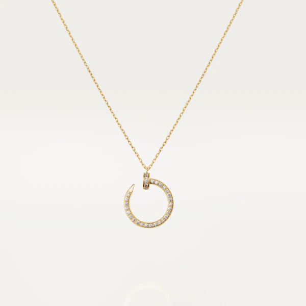 [⭐Novea]JUSTE NECKLACE GOLD DIAMONDS