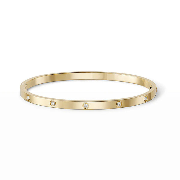 [⭐Novea]LOVE BRACELET 3.65MM 10 DIAMONDS