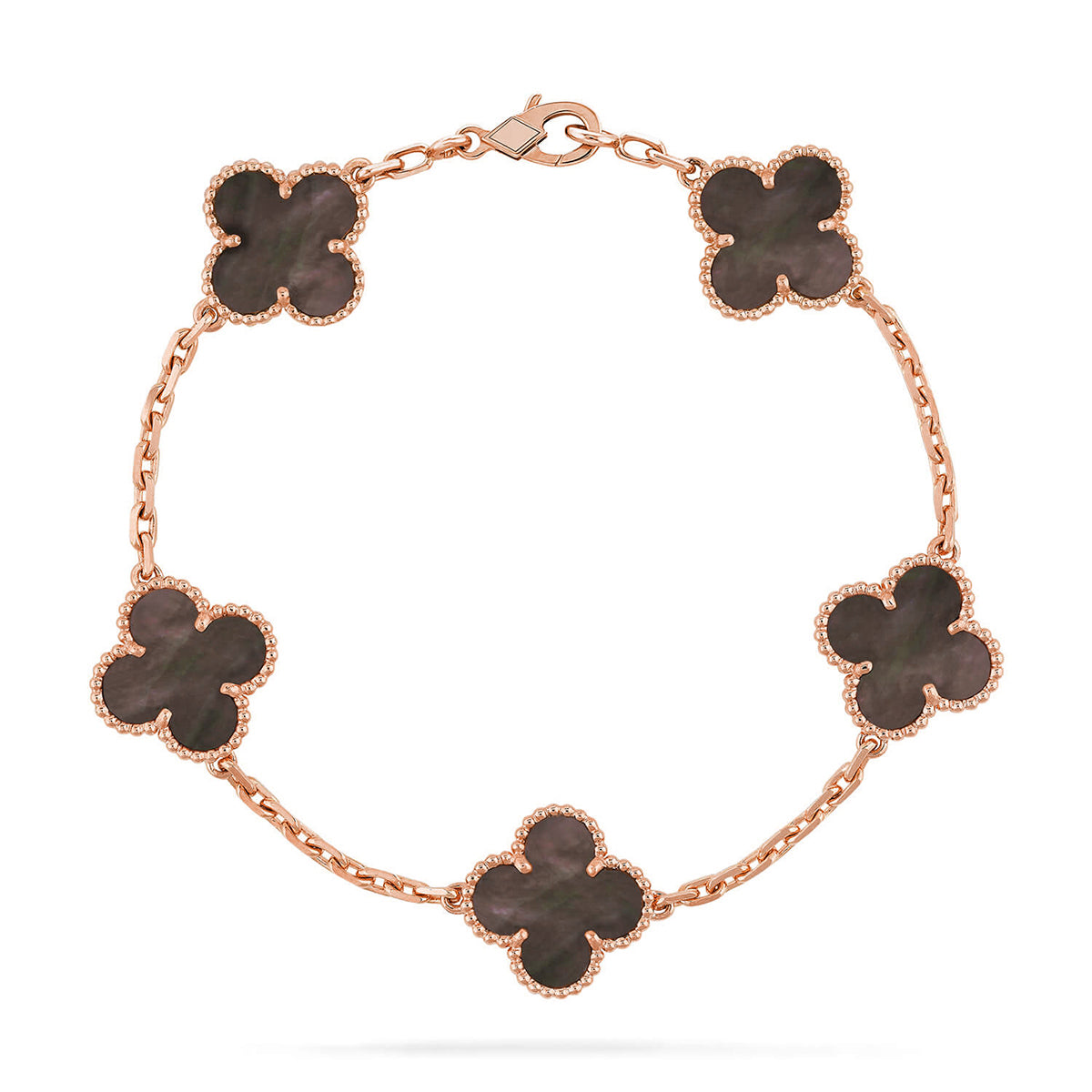 [⭐Novea] CLOVER 5 MOTIF GRAY MOP BRACELET COLLECTION