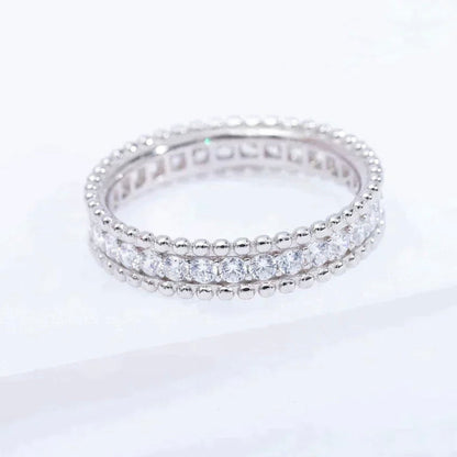 [⭐Novea]PERLEE DIAMOND SILVER RING