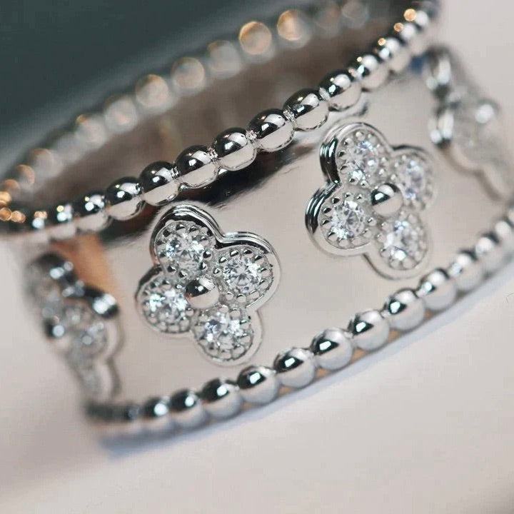 [⭐Novea]CLOVER KALEIDOSCOPE RING 10MM