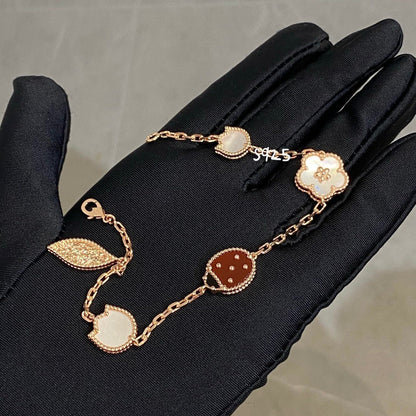 [⭐Novea]LUCKY SPRING 5 MOTIF BRACELET