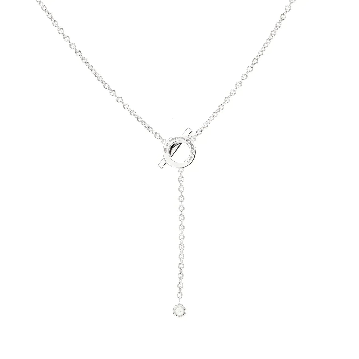[⭐Novea]FINESSE SILVER DIAMOND NECKLACE
