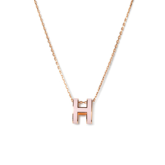 [⭐Novea]POP H PEDANT PINK GOLD