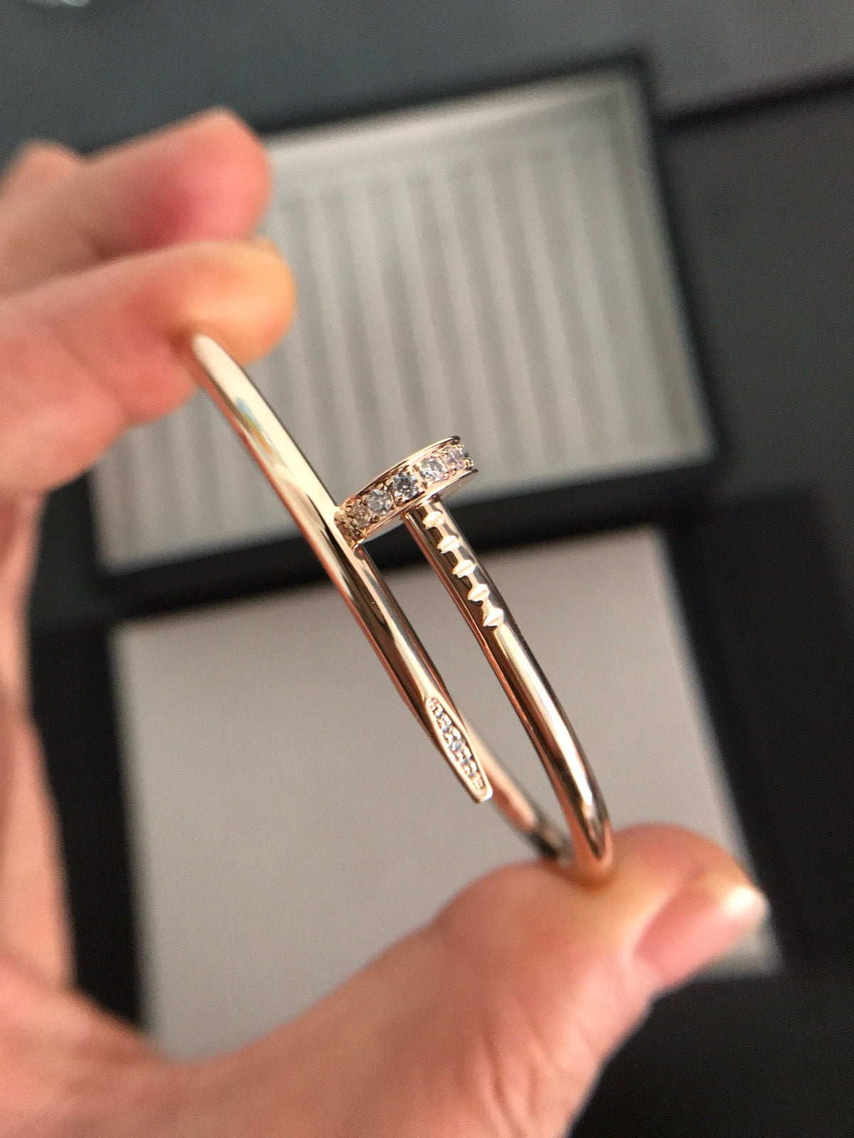 [⭐Novea]JUSTE BRACELET 3.5MM DIAMONDS