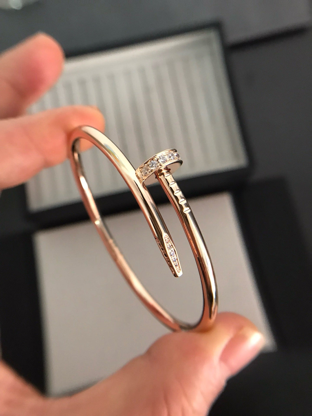 [⭐Novea]JUSTE BRACELET 3.5MM DIAMONDS