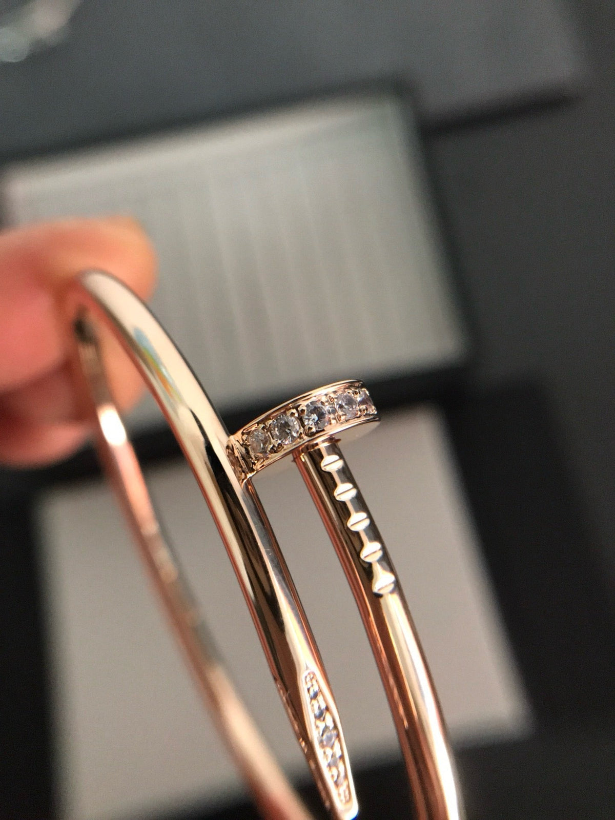 [⭐Novea]JUSTE BRACELET 3.5MM DIAMONDS