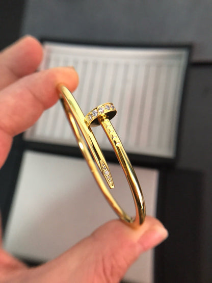 [⭐Novea]JUSTE BRACELET 3.5MM DIAMONDS