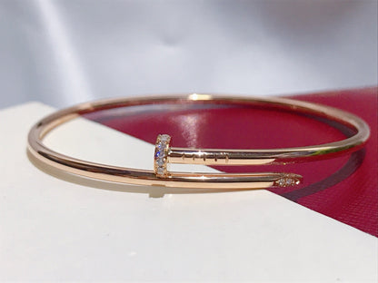 [⭐Novea]JUSTE BRACELET 2.5MM DIAMONDS