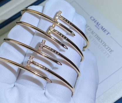 [⭐Novea]JUSTE BRACELET 2.5MM DIAMONDS
