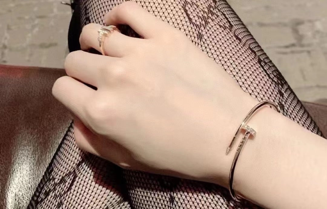 [⭐Novea]JUSTE BRACELET 2.5MM DIAMONDS