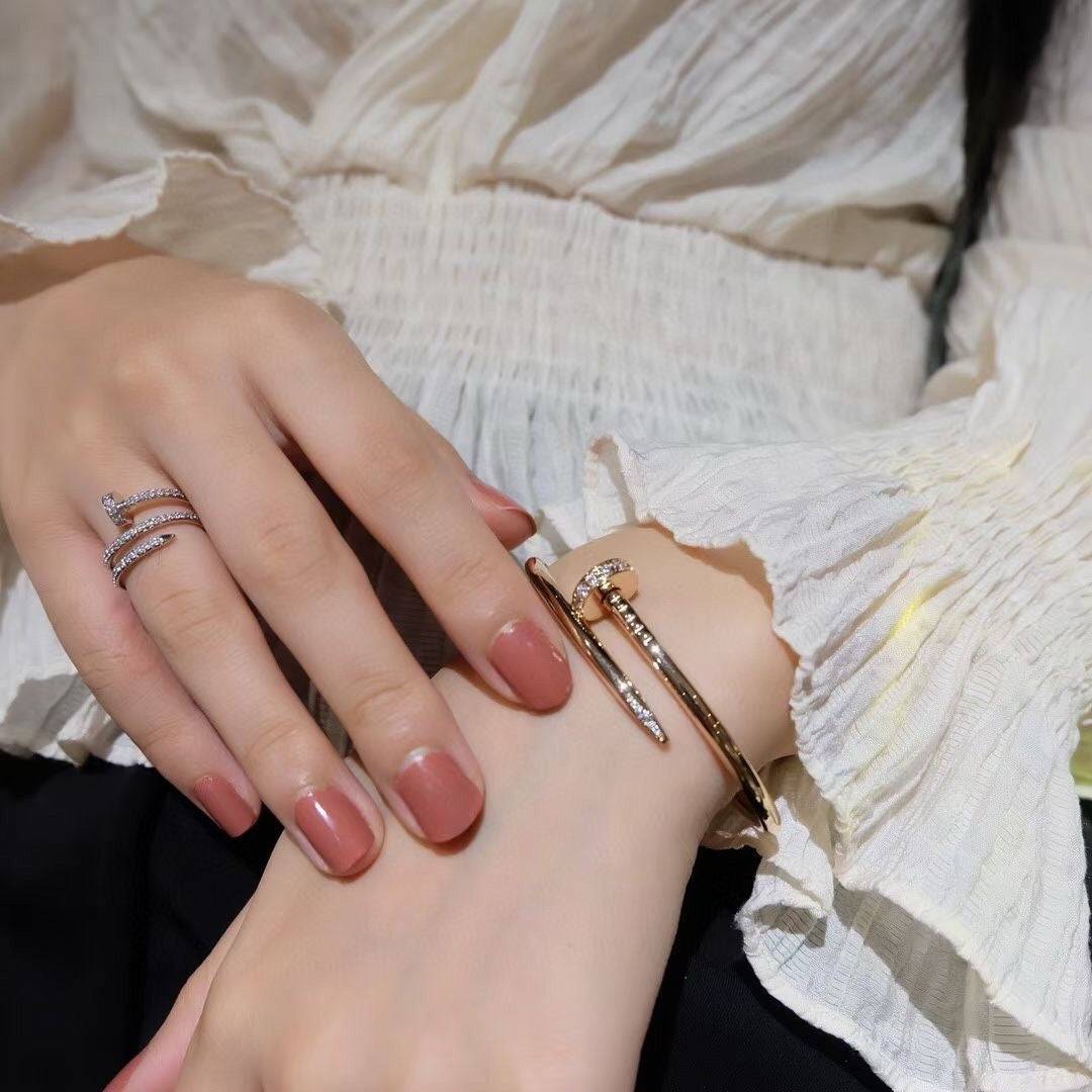 [⭐Novea]JUSTE BRACELET 3.5MM DIAMONDS