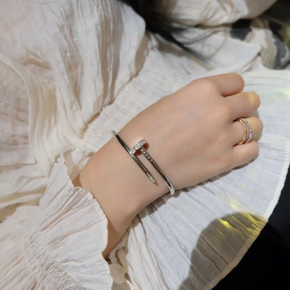 [⭐Novea]JUSTE BRACELET 3.5MM DIAMONDS