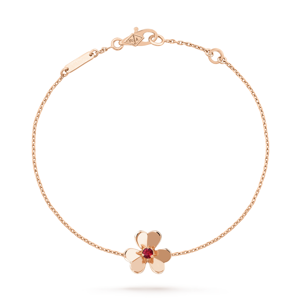 [⭐Novea]FRIVOLE GOLD FLOWER PINK MALACHITE BRACELET