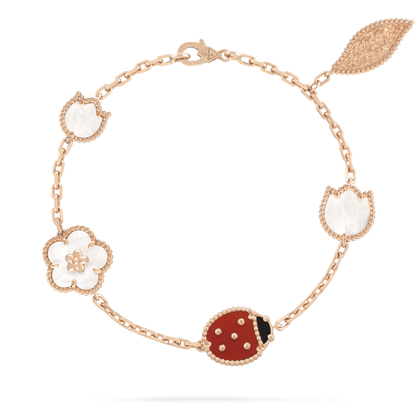 [⭐Novea]LUCKY SPRING 5 MOTIF BRACELET