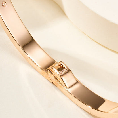 [⭐Novea]LOVE BRACELET 4.8MM DIAMOND-PAVED