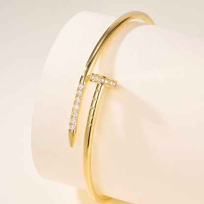 [⭐Novea]JUSTE BRACELET 2.5MM DIAMONDS