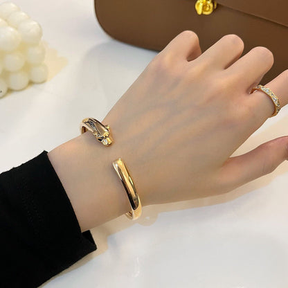 [⭐Novea]PANTHERE OPEN BRACELET