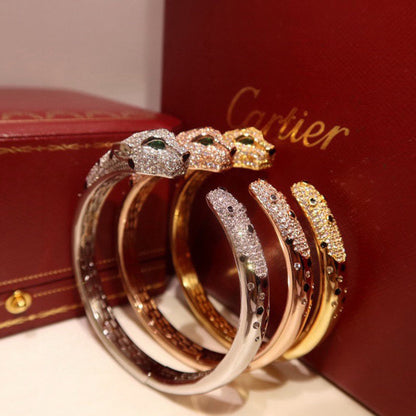 [⭐Novea]PANTHERE BIG BRACELET DIAMONDS