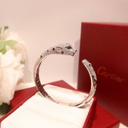 [⭐Novea]PANTHERE BIG BRACELET DIAMONDS