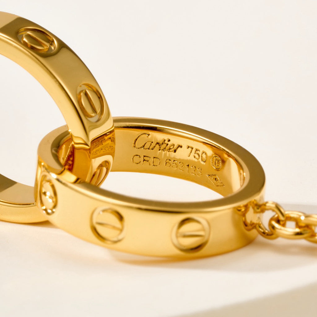 [⭐Novea]LOVE BRACELET DOUBLE RING