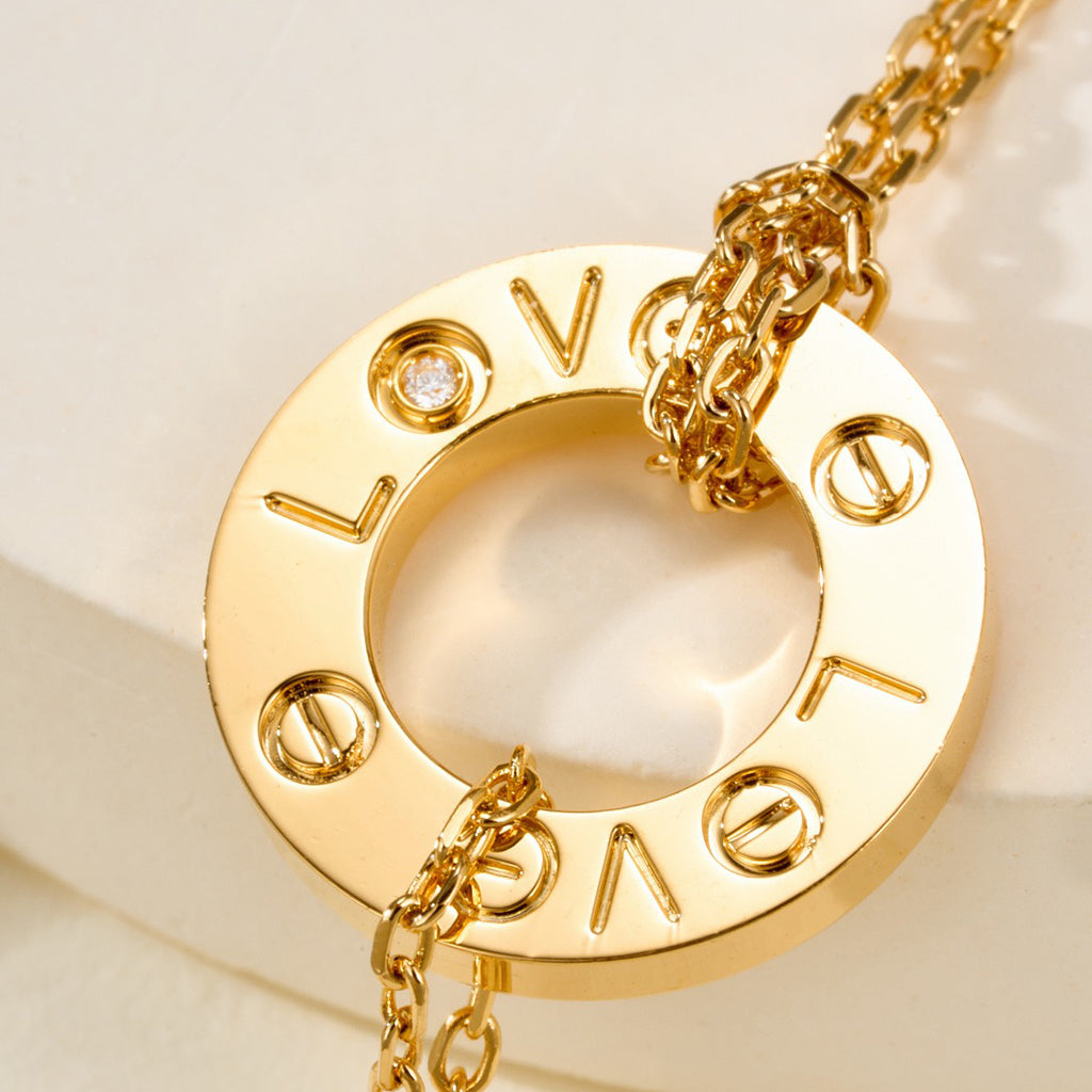 [⭐Novea]LOVE BRACELET 2 DIAMOND