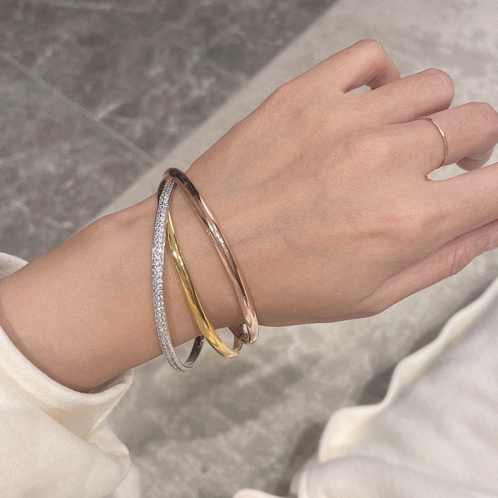 [⭐Novea]TRINITY 2.8MM SMALL BRACELET