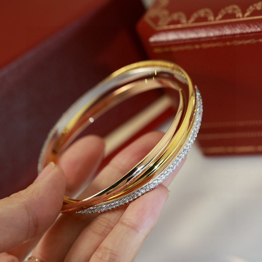 [⭐Novea]TRINITY 2.8MM SMALL BRACELET