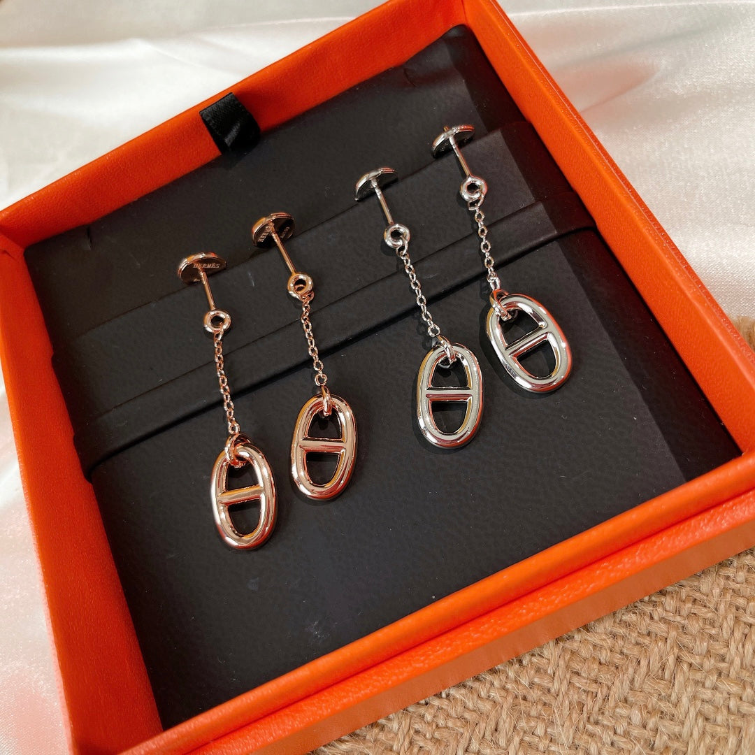 [⭐Novea]CHAINE TASSEL EARRINGS