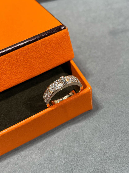 [⭐Novea]KELLY PINK GOLD DIAMOND RING
