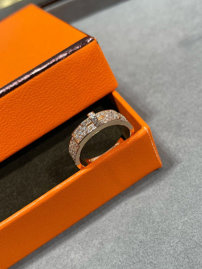 [⭐Novea]KELLY PINK GOLD DIAMOND RING