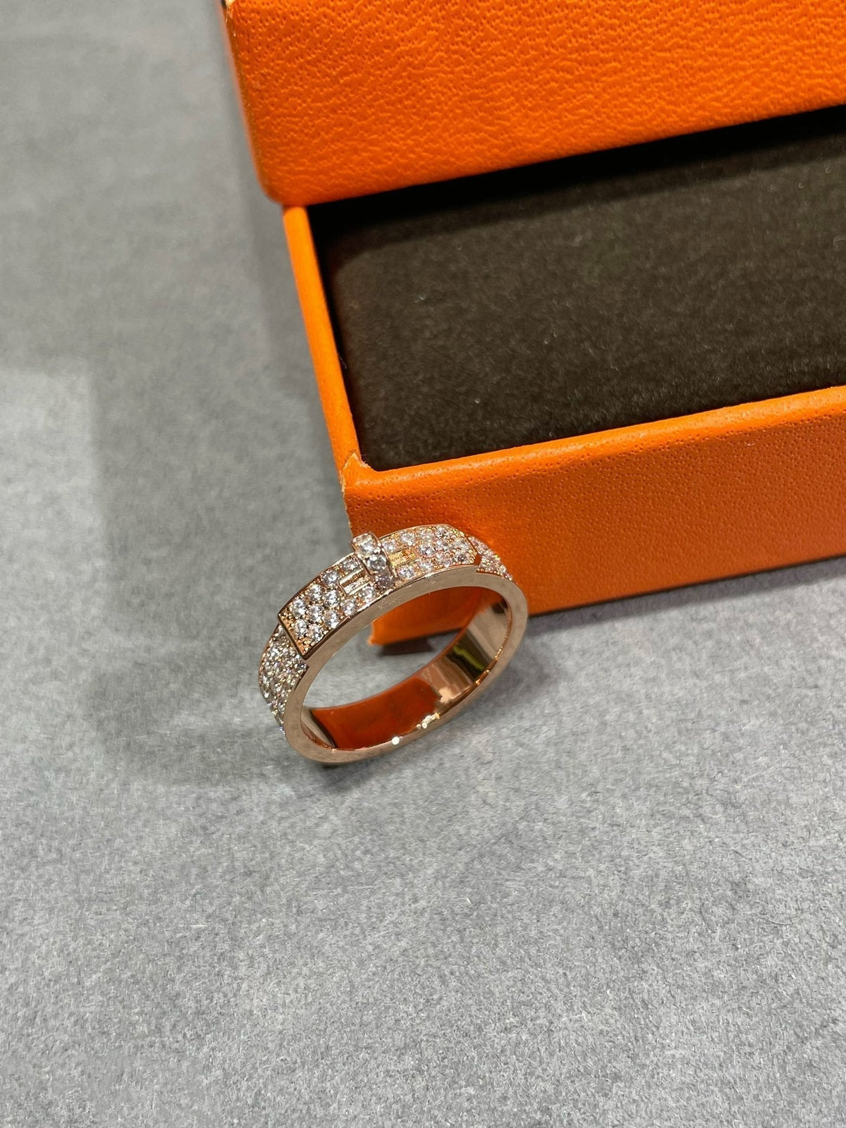 [⭐Novea]KELLY PINK GOLD DIAMOND RING