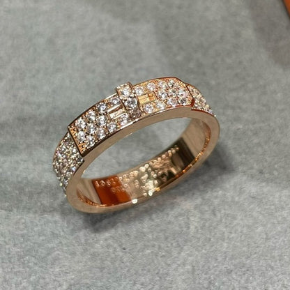 [⭐Novea]KELLY PINK GOLD DIAMOND RING