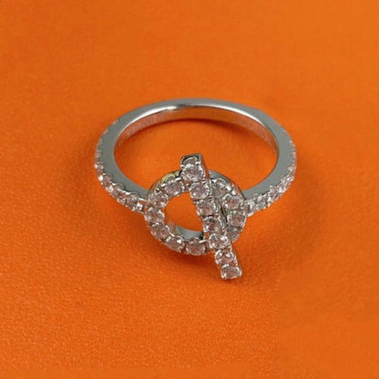[⭐Novea]ECHAPPEE RING SILVER DIAMOND