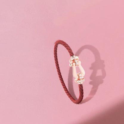 [⭐Novea]FORCE 10 HALF DIAMOND PINK GOLD RED CORDERI LARGE AND MEDIUM MODEL