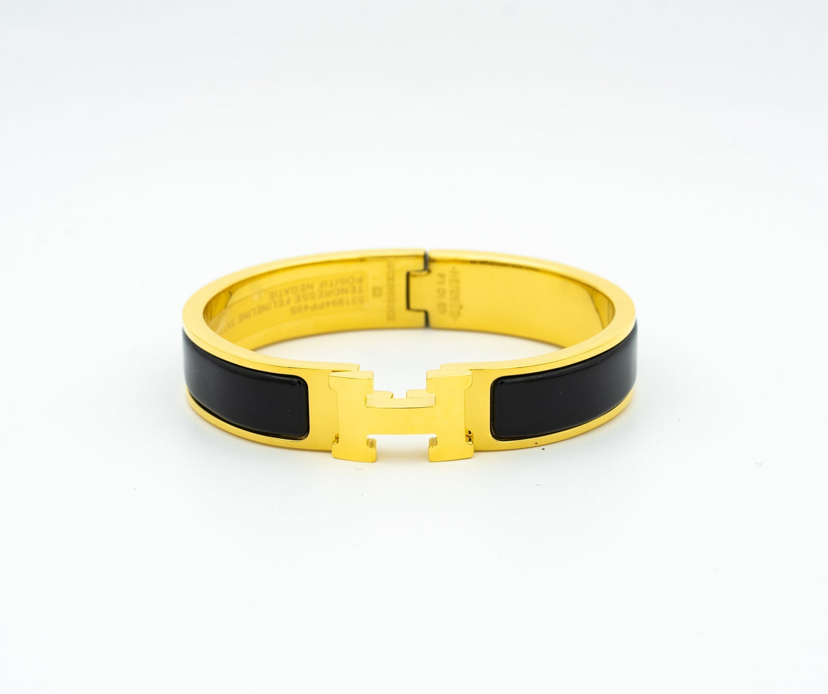 [⭐Novea]H BLACK BRACELET