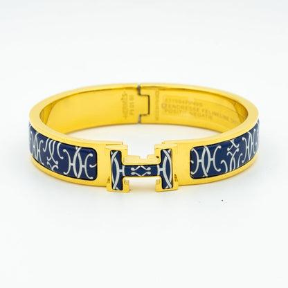 [⭐Novea]H BRACELET BLACK MULTICOLOR