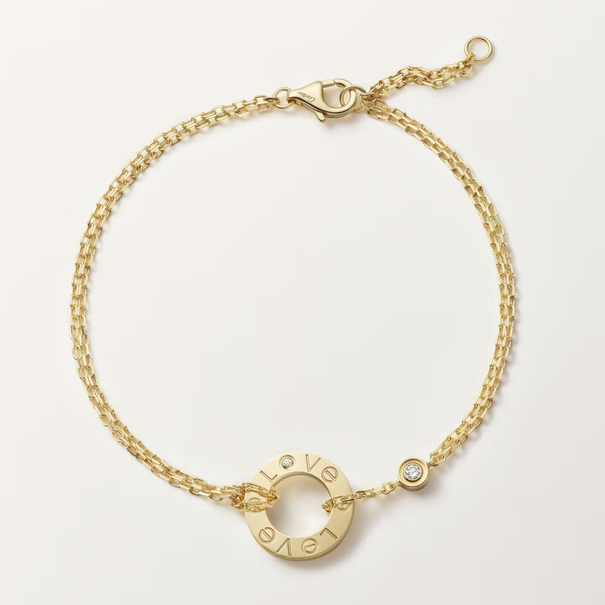 [⭐Novea]LOVE BRACELET 2 DIAMOND