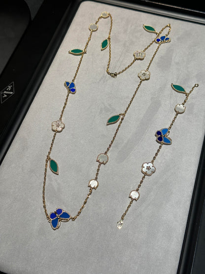 [⭐Novea] 26 NEW CLOVER 15 MOTIFS LUCKY NECKLACE