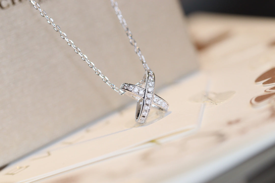 [⭐Novea]JEUX DE DIAMOND NECKLACE