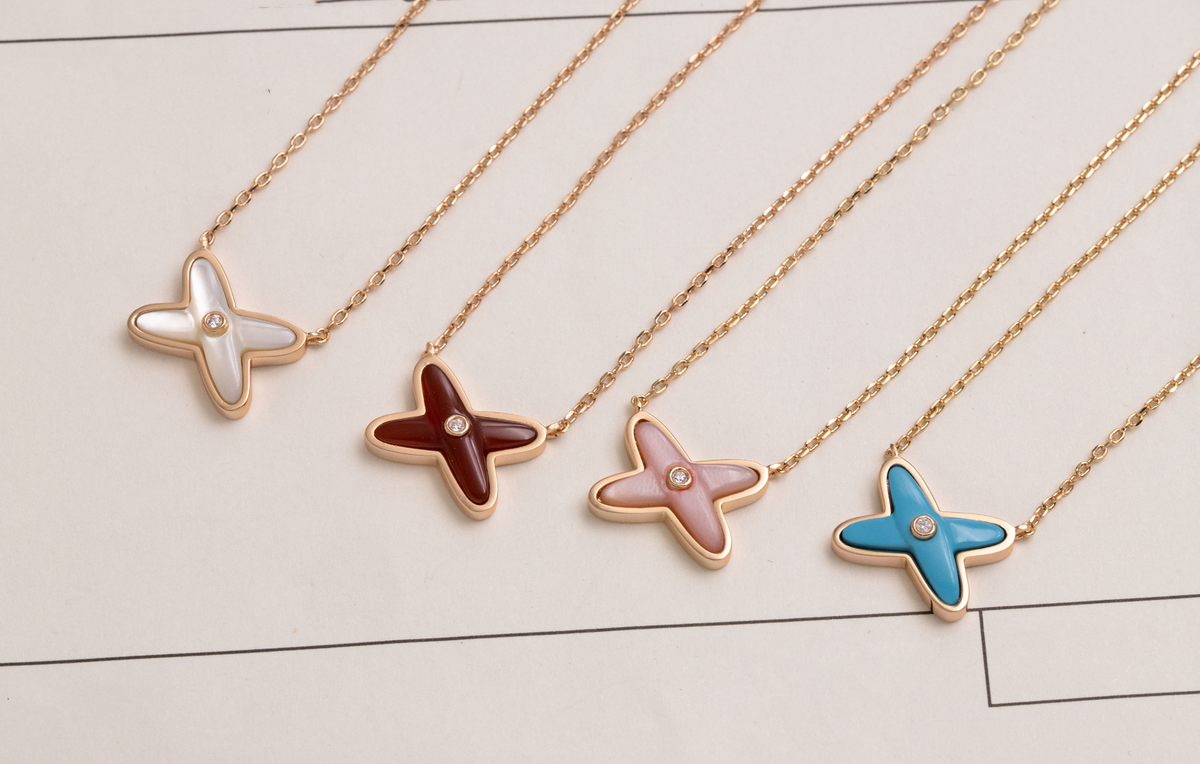 [⭐Novea]JEUX DE NECKLACE 1 DIAMOND