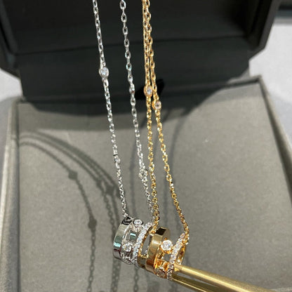 [⭐Novea]CHAIN MOVE ROMANE PEDAND NECKLACE