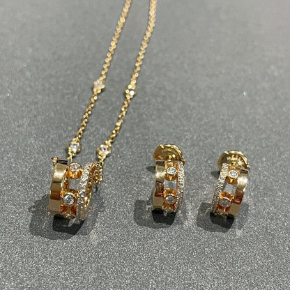 [⭐Novea]CHAIN MOVE ROMANE PEDAND NECKLACE