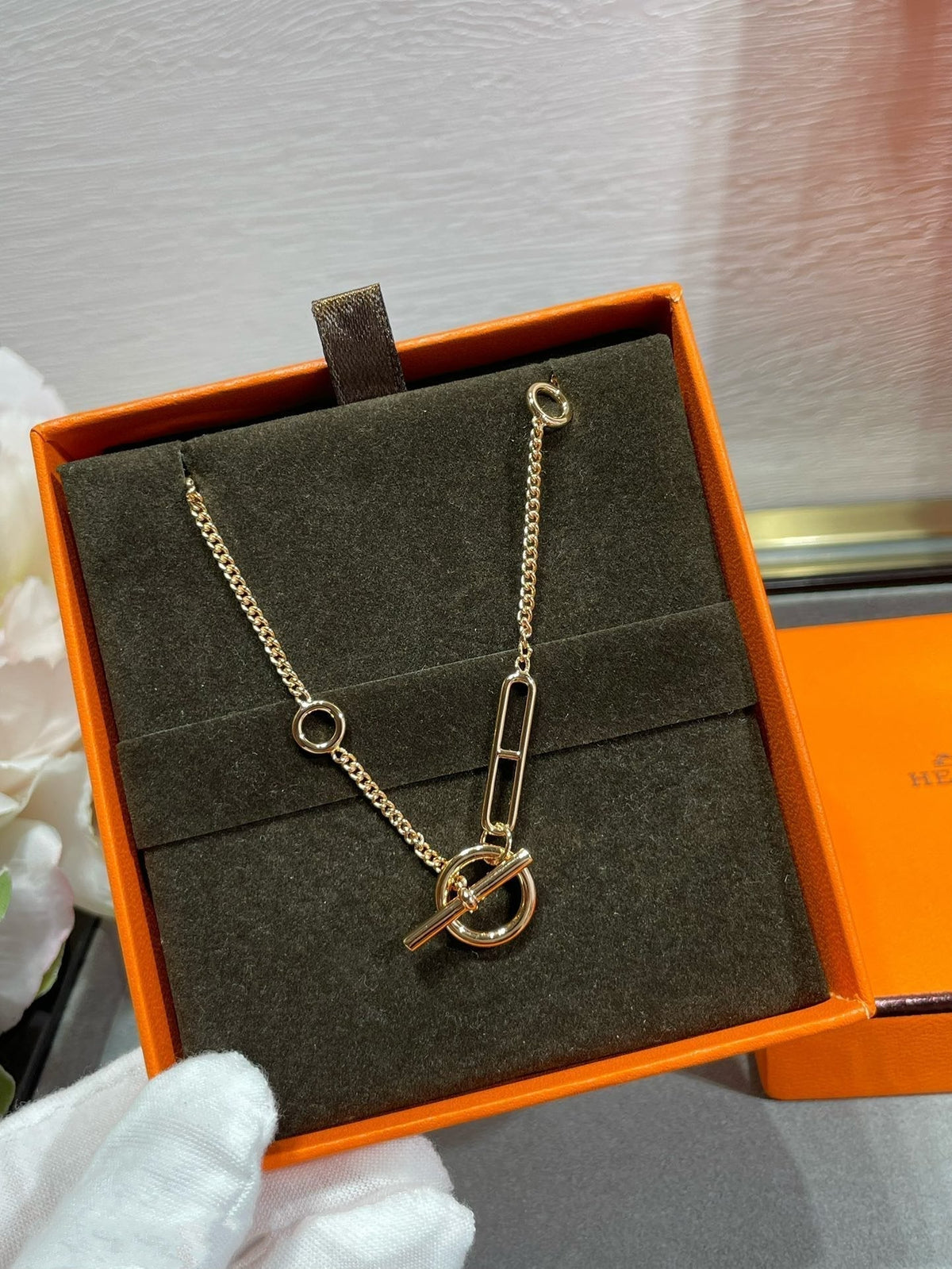 [⭐Novea]HM STERLING CHAINE D'ANCRE HEART
